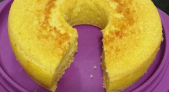 BOLO CREMOSO DE LARANJA
