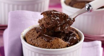 BOLO SUFLÉ DE CHOCOLATE