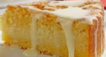 BOLO DE MILHO COM LEITE DE COCO